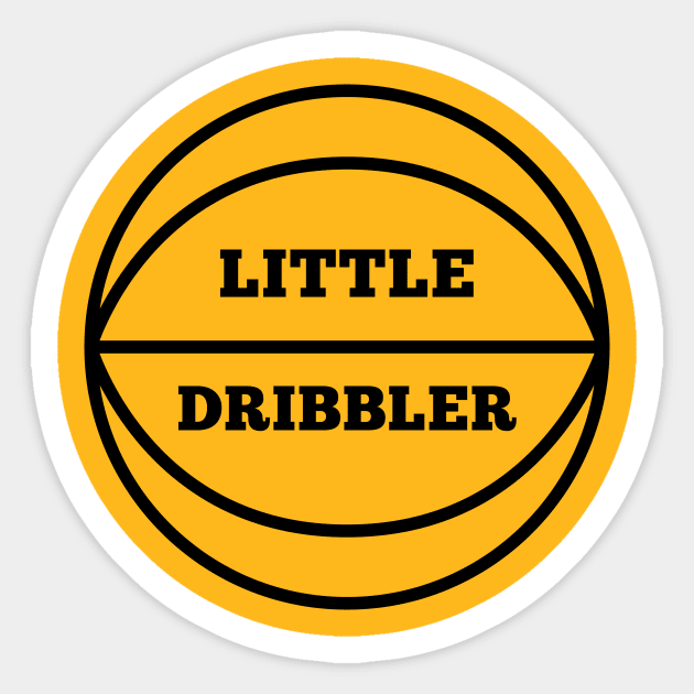 Little Dribbler Basketball Maternity Sticker by PodDesignShop